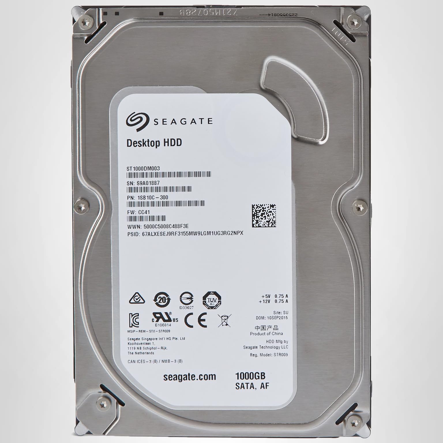 Amazon.com: (Old Model) Seagate 1TB Desktop HDD Sata 6Gb/s 64MB